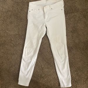 White Hudson jeans!